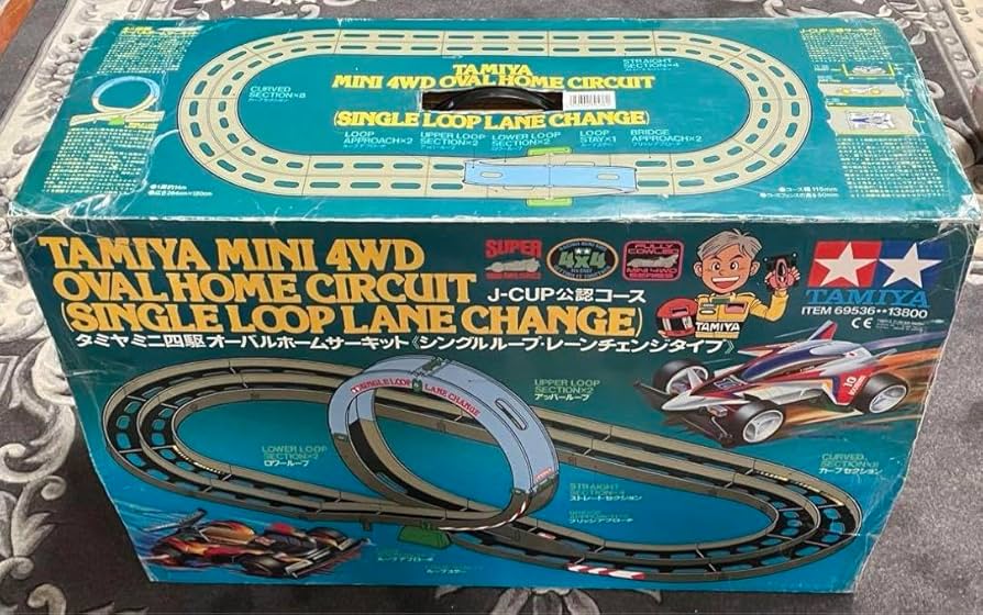 タミヤ ミニ四駆オーバルホームサーキット（シングルループ