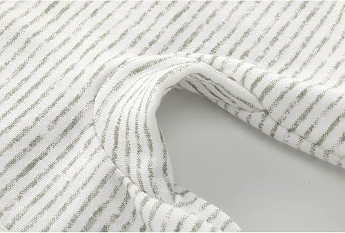 Miniatura 9 de ZAV Ropa unisex para bebés, paquete de 5 mamelucos de manga corta y 3 mamelucos con pies para bebé