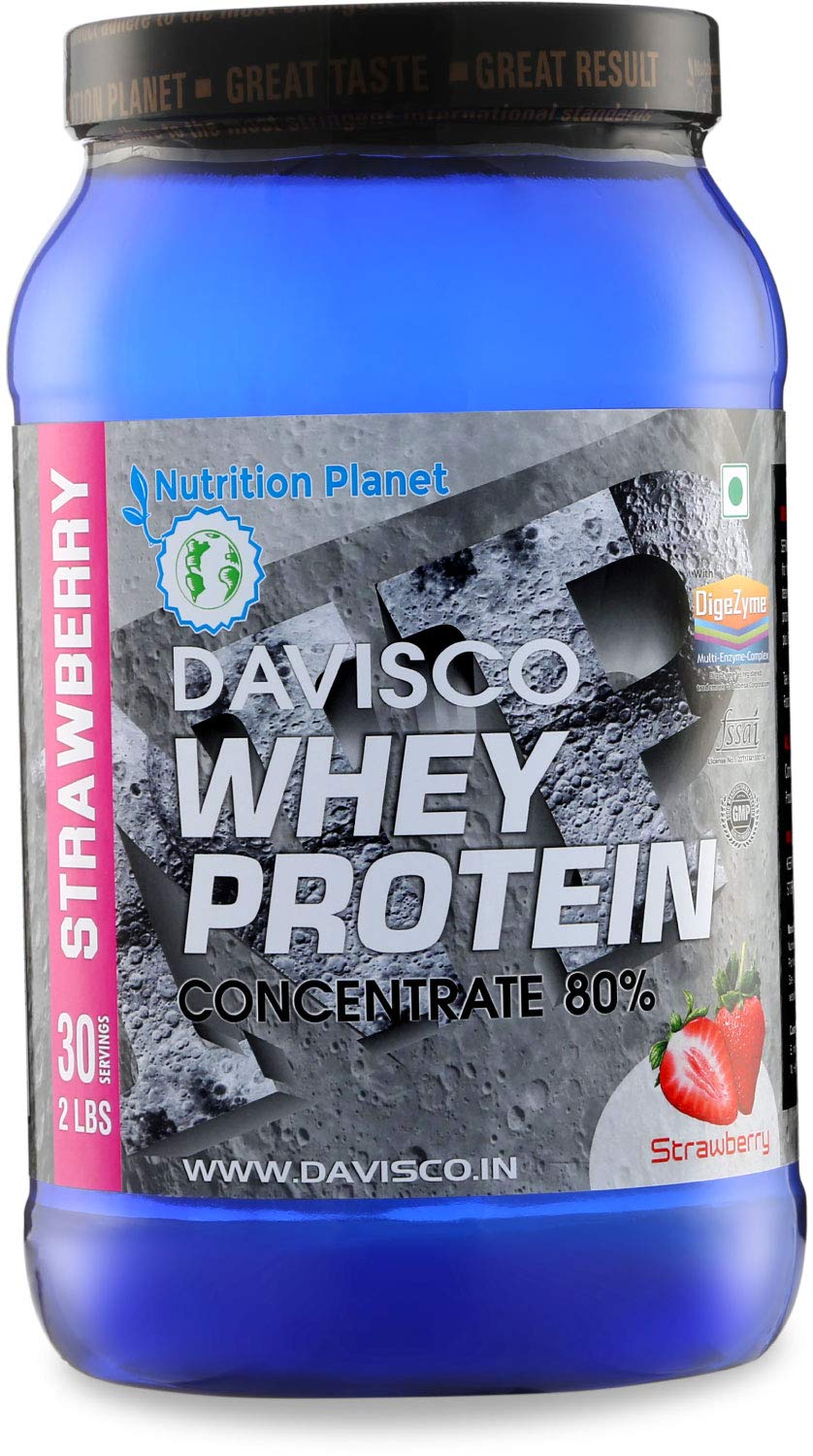 Nutrition Planet Davisco Whey Protein with Added DigeZyme, 2lb Strawberry (B084S6VQXK) Amazon Price History, Amazon Price Tracker
