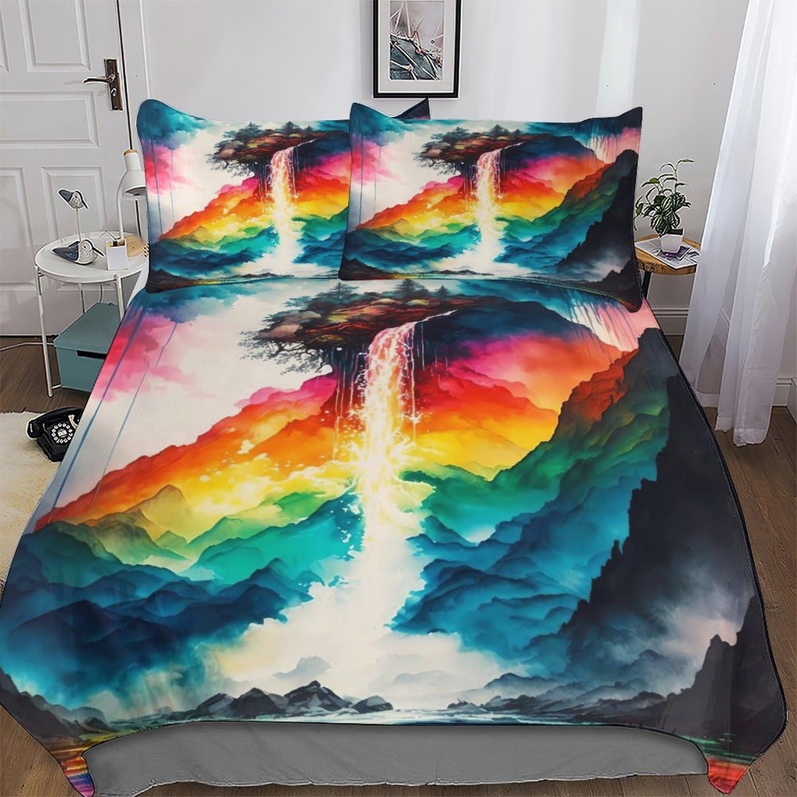 Parure de lit paysage japonais pour transformer votre chambre en un havre zen