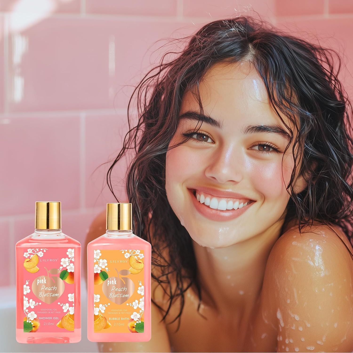 Valentines Day Gifts for Women - 23Piece Relaxing Bath and Body Gift Baskets Set Spa Gift Baskets for Women, Gift Sets | Mothers Day Gift for Mom, Birthday, Christmas, Holiday, Anniversary Gift - Image 5