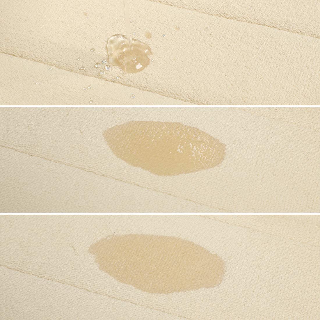 XYWHPGV Alfombrilla de baño Antideslizante de Espuma viscoelástica Alfombras Suaves para el Suelo del baño Alfombra de Goma Absorbente de Goma Absorbente y Lavable de Secado rápido para la Cocina y e