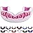 Oral Mart White/Pink Youth Vampire Fangs Mouth Guard for Kids - Youth Mouthguard for Karate, Football, Martial Arts, Taekwondo, Boxing, Rugby, BJJ, Muay Thai, Soccer, Hockey (with Free Case)