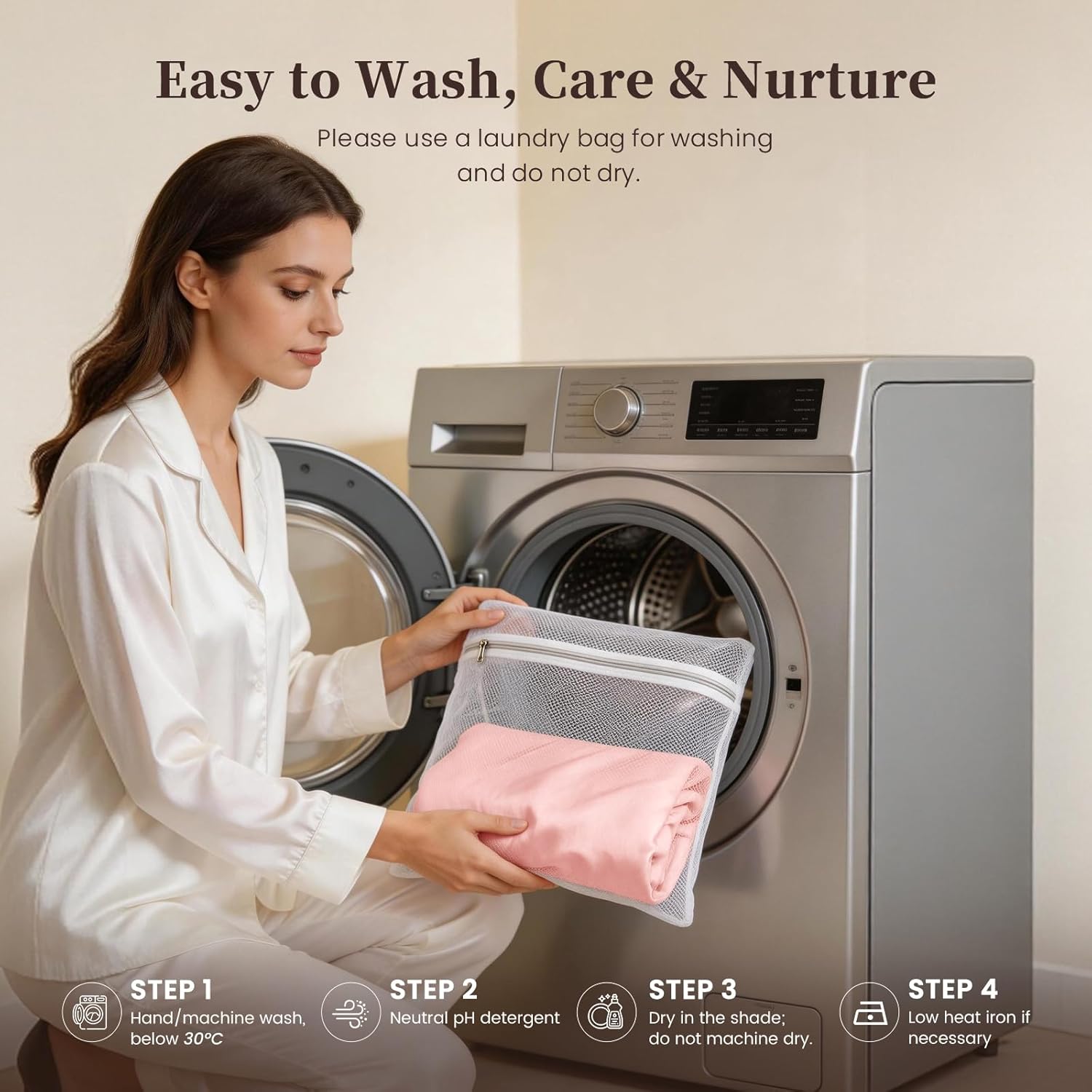 THXSILK Silk Sheet Set 4Pcs, 6A+ Top Grade 100% Natural Mulberry Silk Bed Sheets, Luxury Bedding Sets Ultra Soft Durable, 1 Fitted Sheet, 1 Flat Sheet and 2 Pillow Shams (King, Charming Pink)