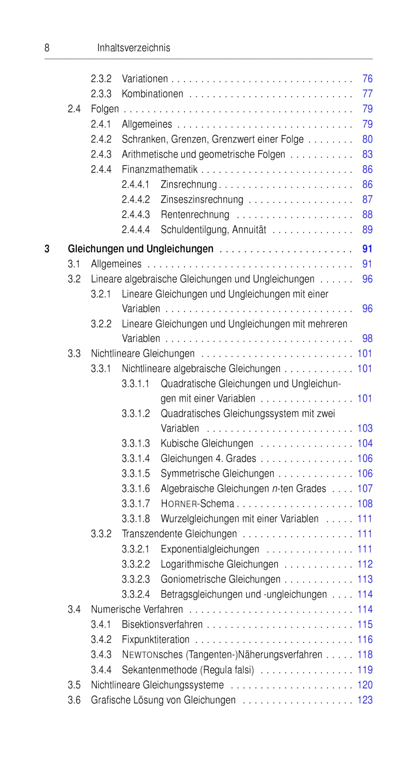 Taschenbuch mathematischer Formeln für Ingenieur- und Naturwissenschaften