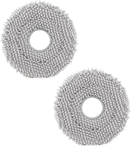 roborock Paquete de 4 paños de microfibra para trapeador Q Revo, Qrevo MaxV, Qrevo S, Qrevo Pro, Qrevo Slim Qrevo S5V robot aspirador, accesorios de