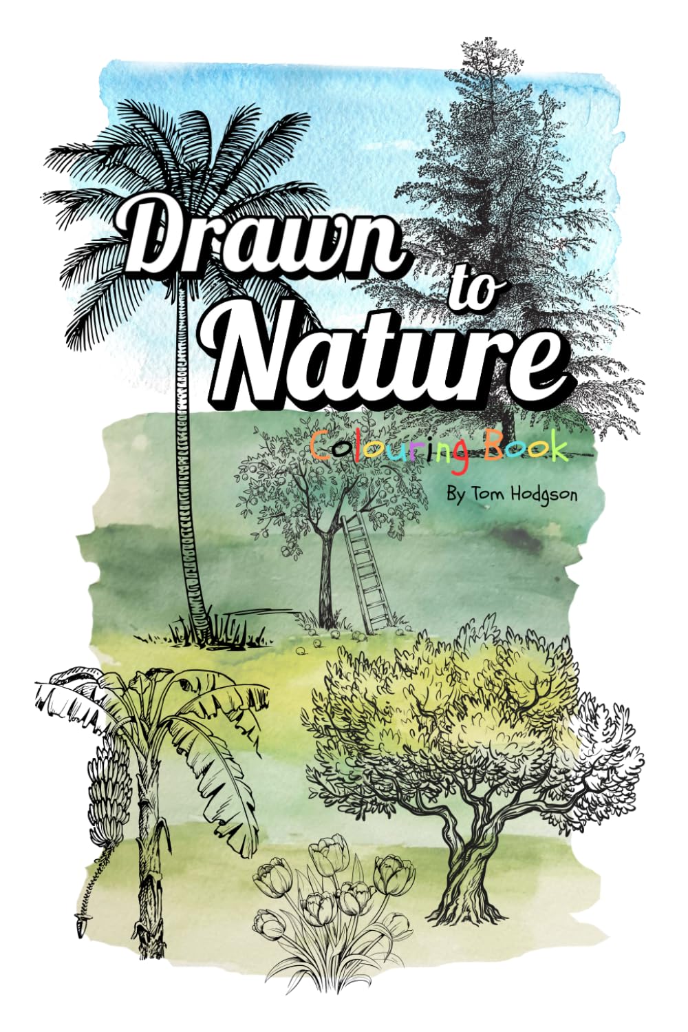 Drawn to Nature: Tree Colouring Book: Trace, Sketch & Colour the World of Trees! (Drawn to Colour)