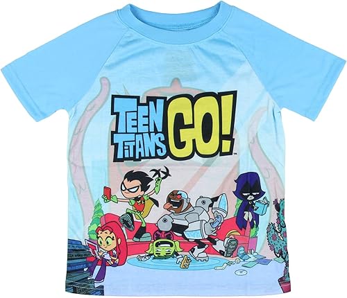 Miniatura 5 de Teen Titans Go. Corto Pajama Big Boys Chill 2 piezas
