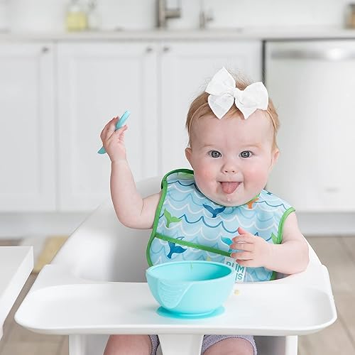 Miniatura 3 de Babero impermeable Bumkins, paquete de 2 unidades