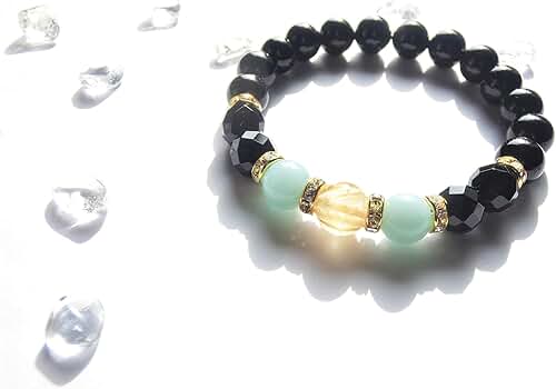 Amazon | 金運UPブレス【 宝くじ くじ運 】ゴールド ルチルクォーツ