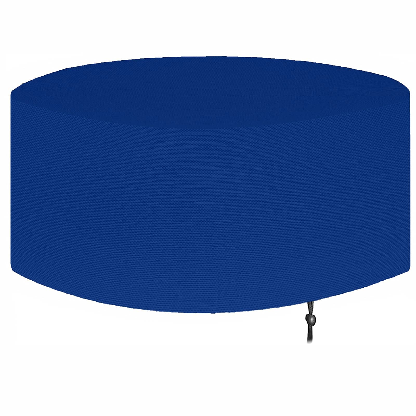 AXFZZRS Garden Furniture Covers, Round Patio Furniture Set Covers Waterproof, Windproof, Anti-UV, Tear-Resistant 420D Oxford Outdoor Garden Table and Chair Cover - Blue (280x120cm)