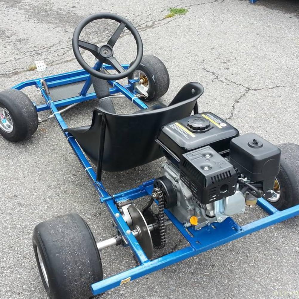 ZYNCUE Vorderradnabe mit Lager, 17 mm Mittenbohrung, 3-Loch, 78 mm Lochkreis, für 50–250 cm³ ATV, Quad, Dirtbike, Go-Kart, UTV, Golfwagen, Paar