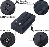 Vista 2 de Molle Accessories Kit de 30 accesorios, anillo en D Grimloc bloqueo engranaje clip web dominator cuerdas elásticas hebilla para correas de 1 pulgada