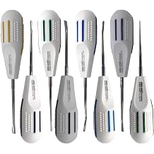 REDLAND Dental Luxator Elevator Starter Kit RK-2710 8 Pcs