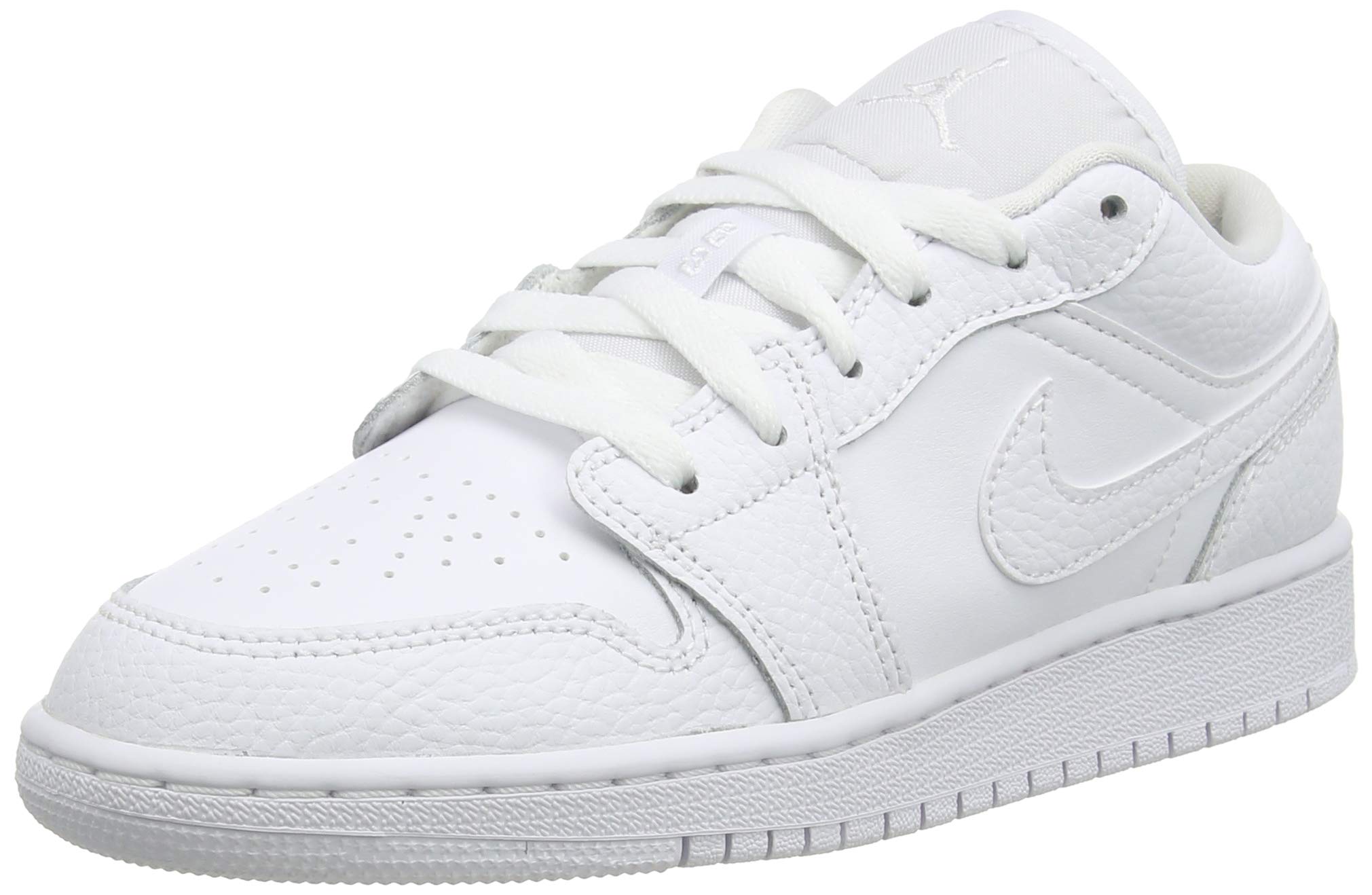 未使用　AIR JORDAN １LOW GS キッズ　23cm ホワイト Nike - Air Jordan 1 Low GS - 553560130 - Color: White - Size: 5.5