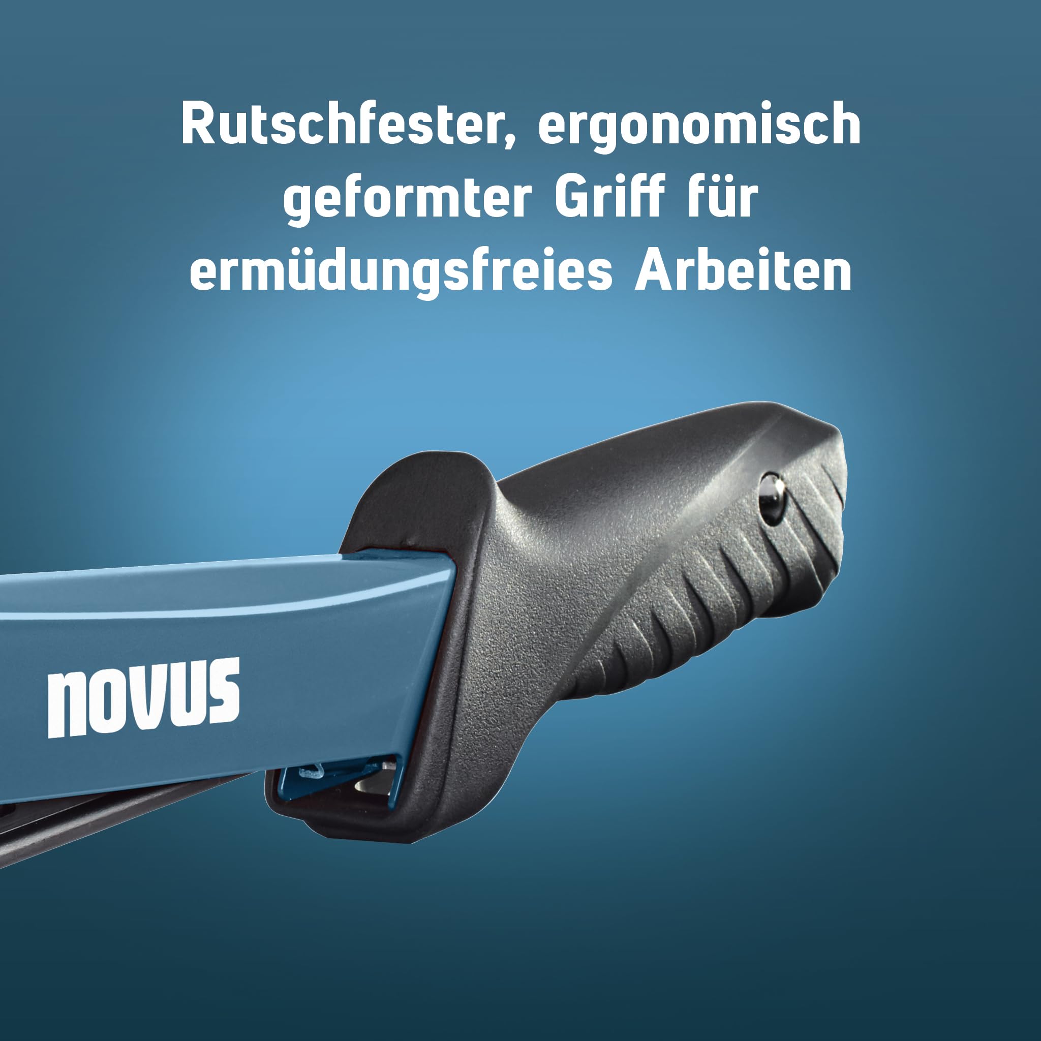 NOVUS TOOLS J-044 zestaw zszywaczy młotkowych + 5000 zszywek z drutu płaskiego - duży zszywacz do profesjonalnego zastosowania - zszywki płaskie G typ 11 od 6 do 12 mm - w całości z metalu