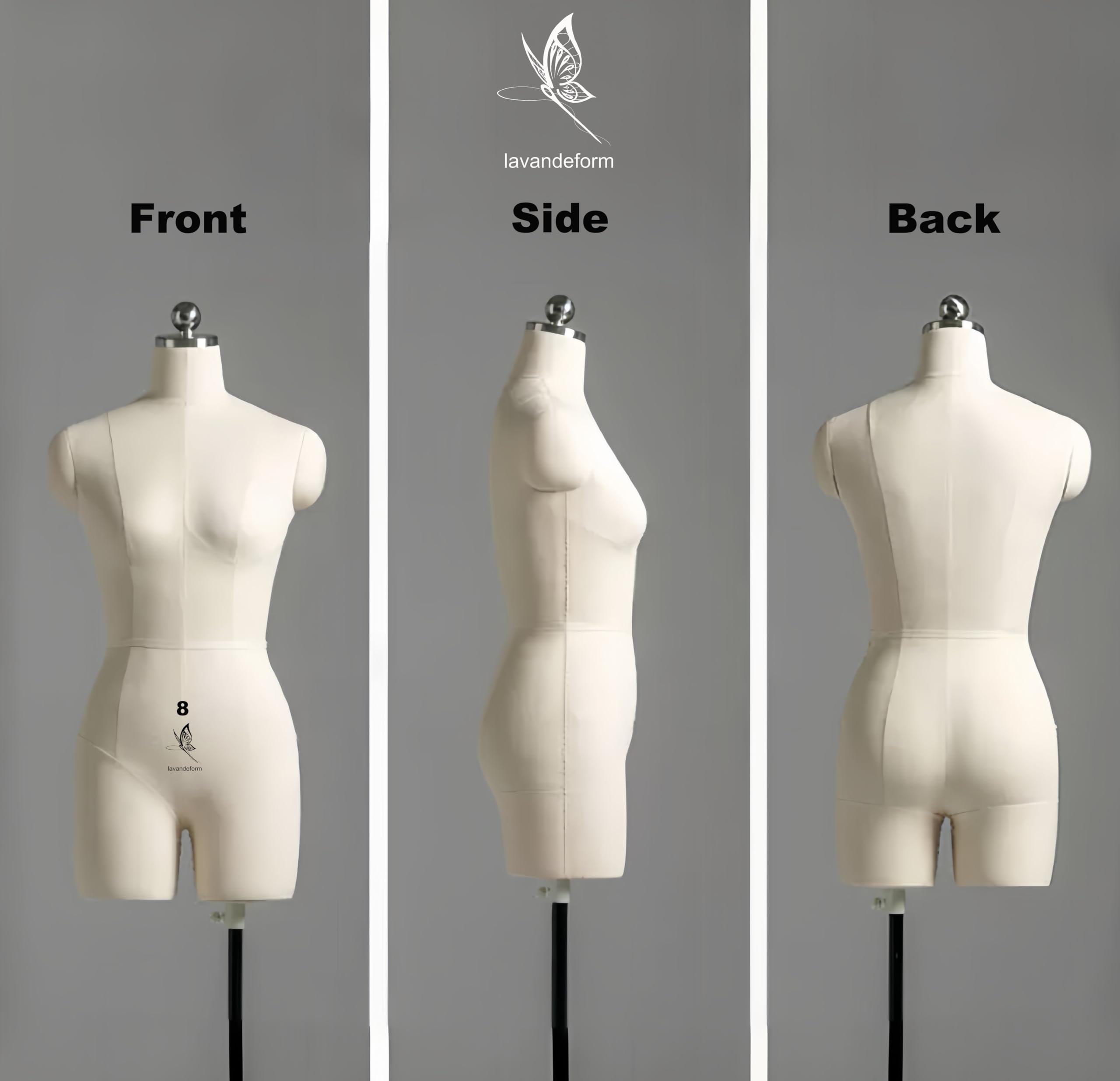Amazon.com: lavandeform Female Sewing Mannequin Size 8