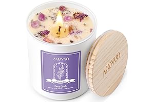 Lavender Scented Candles: Aromatherapy with Crystals