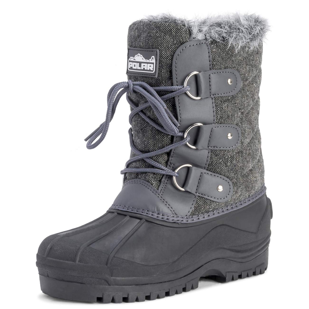 Polar Donna Short La Neve Inverno Tattico Montagna Impermeabile Escursionista metà Polpaccio A Passeggio Stivali