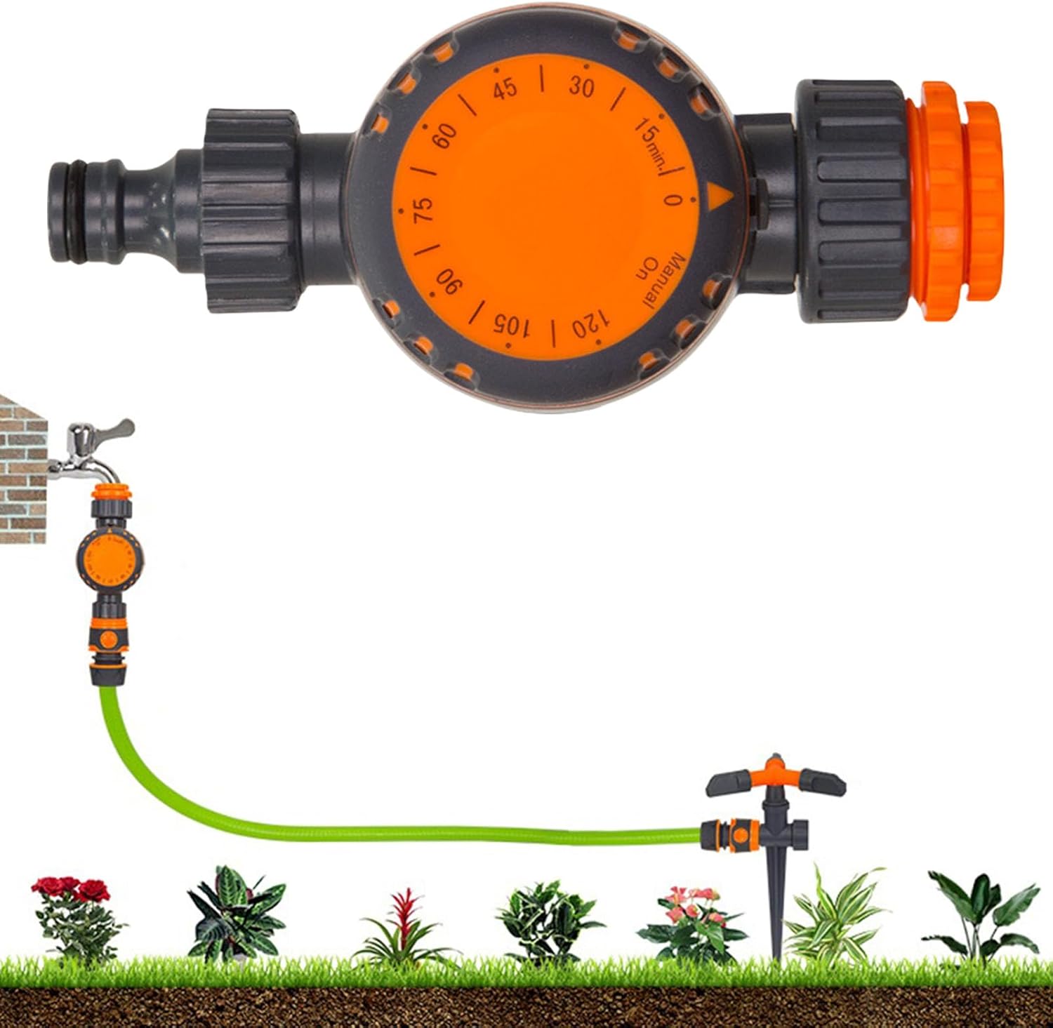 Faucet Watering Controller ABS Watering Timer for Precise Irrigation in Public Green Spaces Garden Irrigation