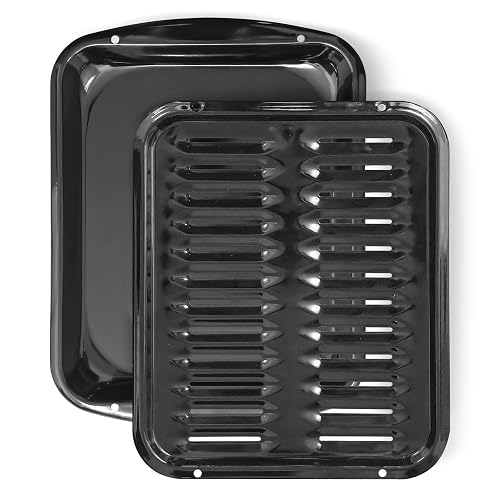 Broiler Pan for Oven Nonstick Porcelain Coated Frigidaire 5304494997