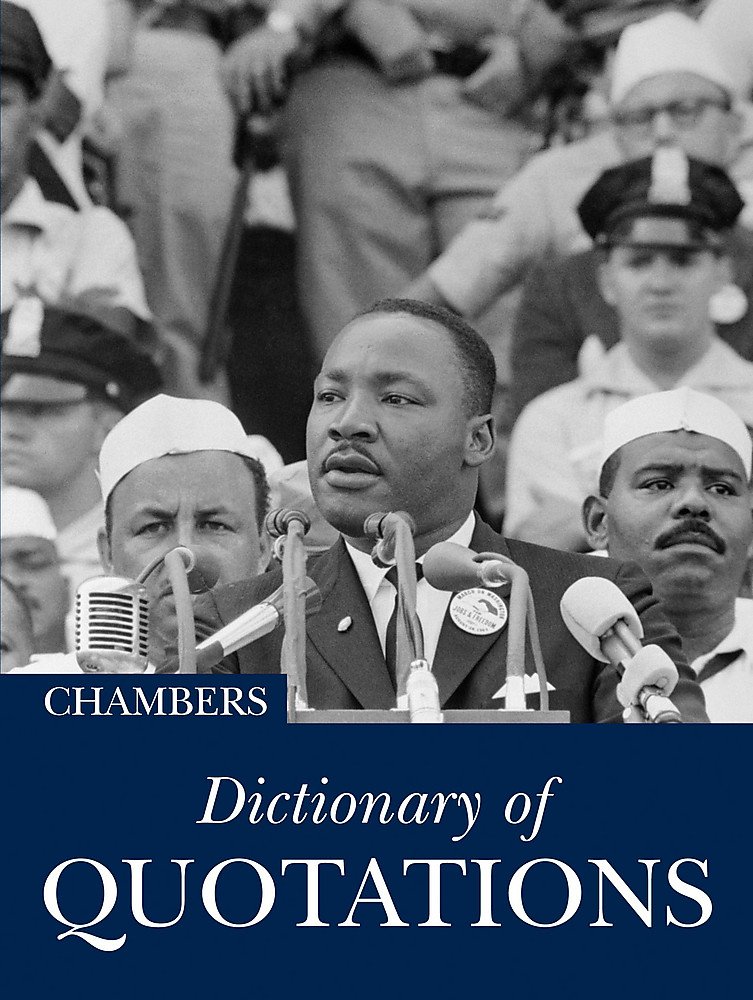 Buy Chambers Dictionary Of Quotations — BookShops.in