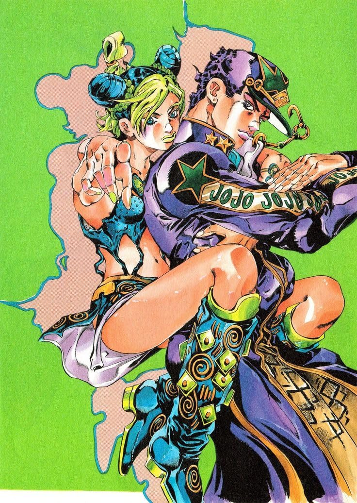 JoJo's Bizarre Adventure Poster - 12x18 Inches | 170 GSM Gloss
