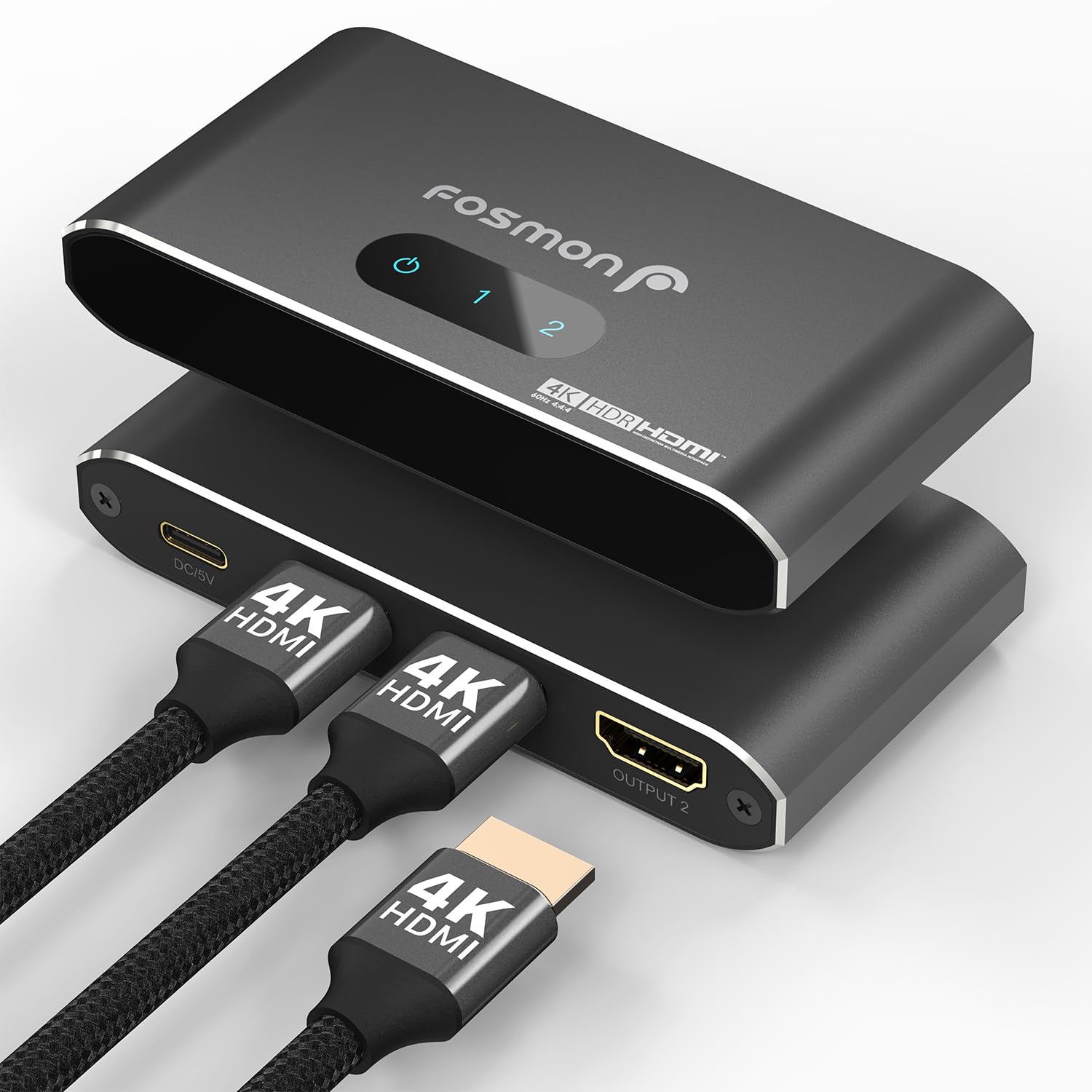 Adaptador Hdmi Splitter Hdmi Entradas Salidas Amplificador Hdmi
