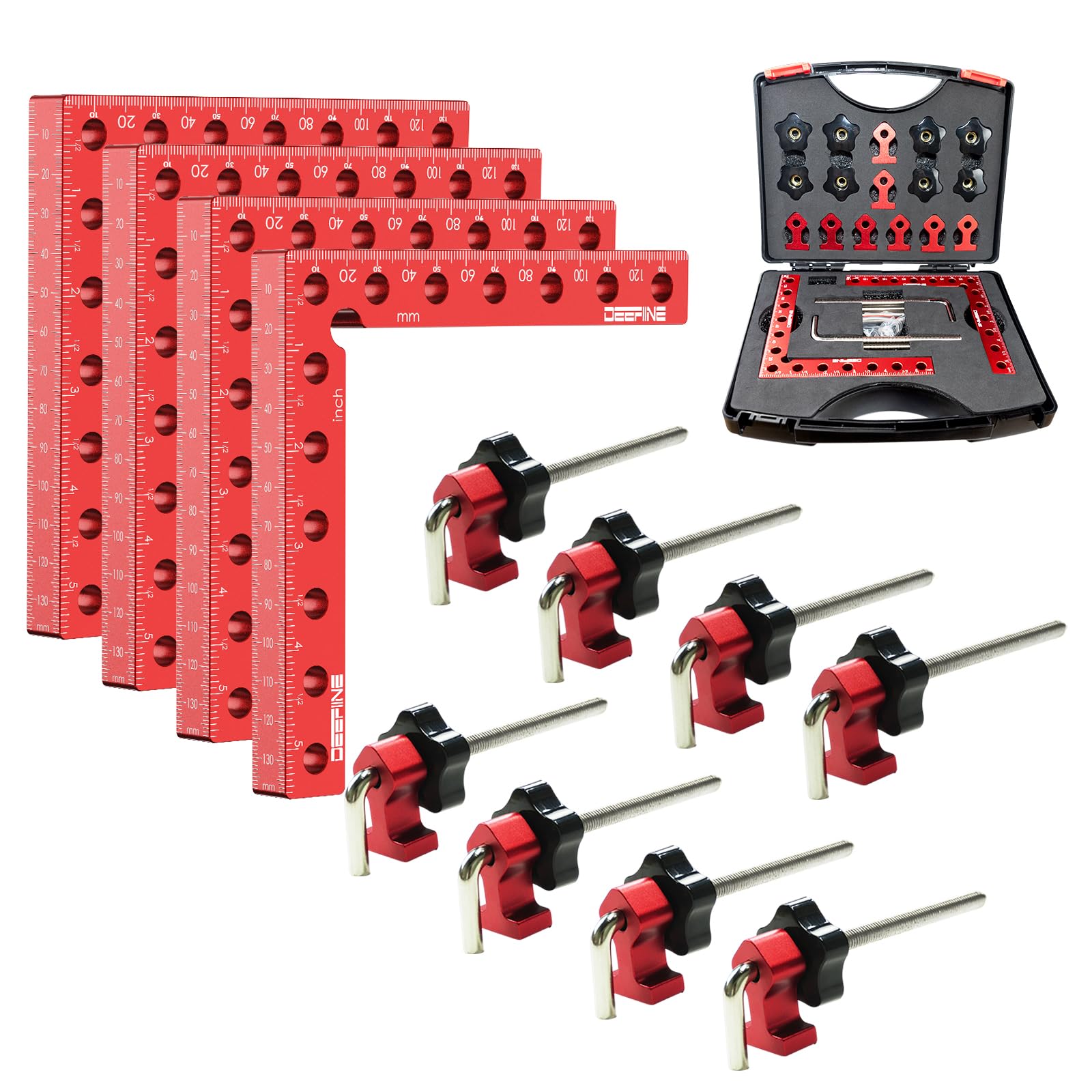 DEEFIINE 4-Pack Corner Clamps