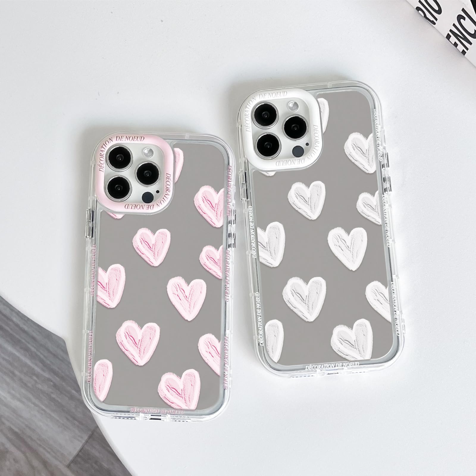 Amazon.co.jp: NITOP iPhone 15 Pro Max対応 ケース かわいい 光沢