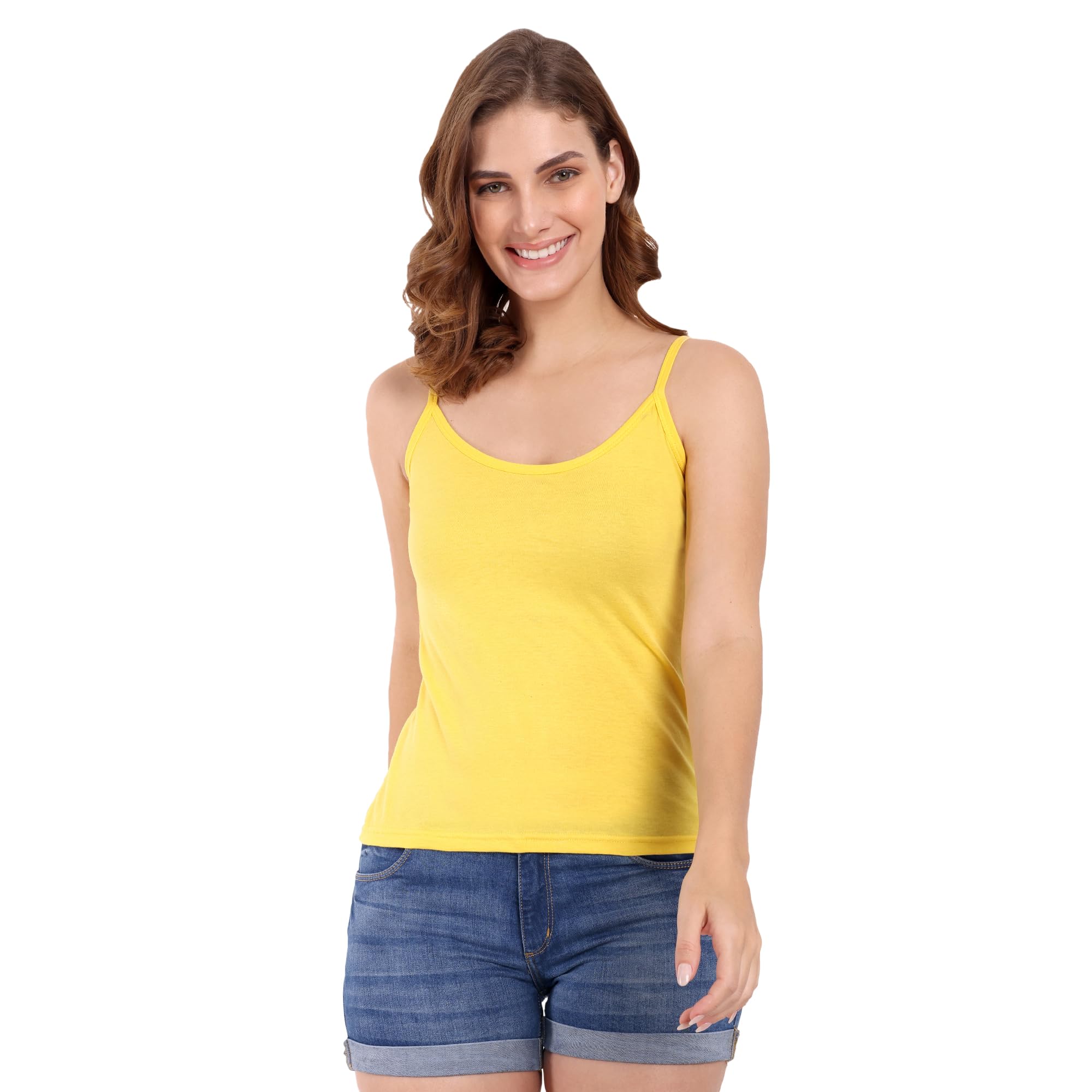 BLAZON Women’s Cotton Hosiery BAE Strappy Top