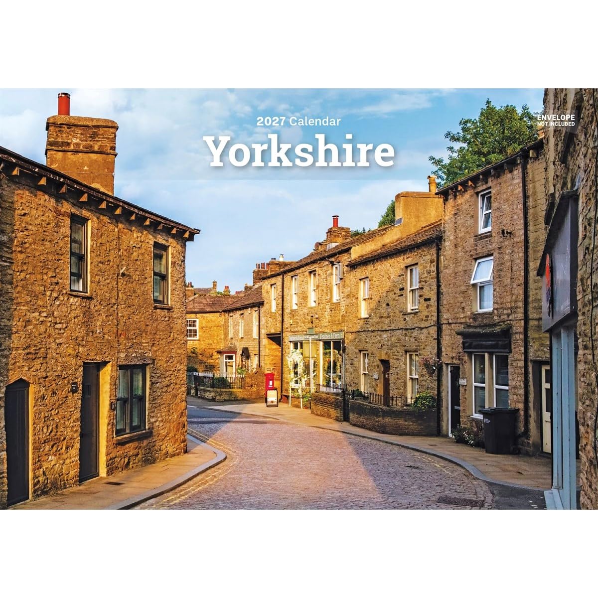 Yorkshire A5 Calendar 2027, Wall Calendars, Month To View, Travel, Gift
