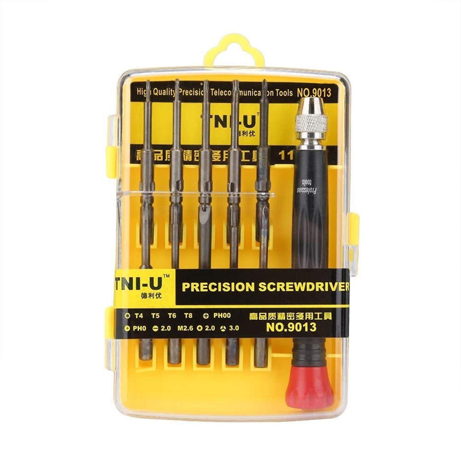SlscyxTNI-U Screwdriver Bits, 7PCS Multi-functional Screwdriver Kit Set Professional Repairing Kit Hand Tool