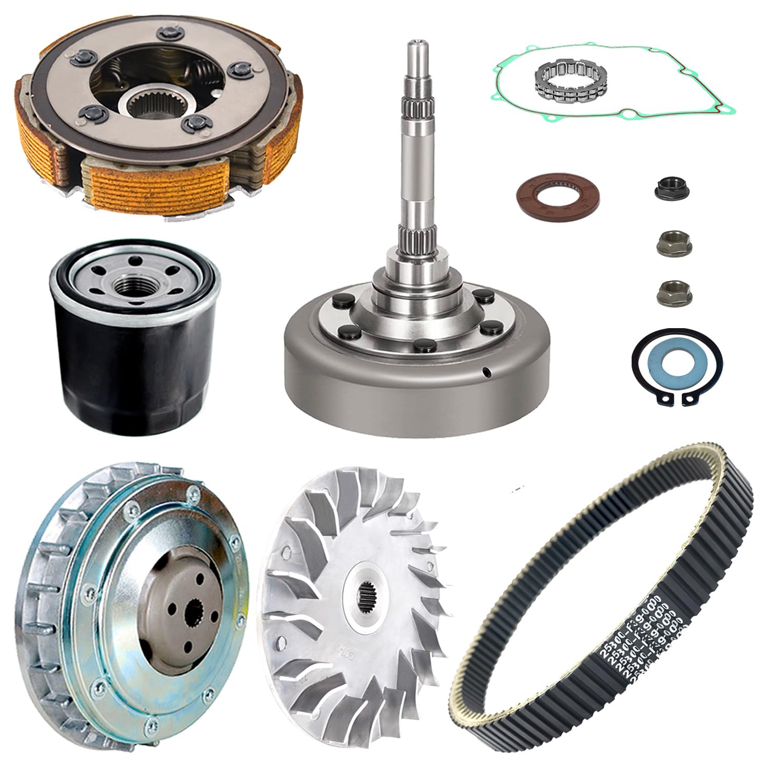 Amazon.com: BRIDIOF Primary Drive Clutch with Fixed Sheave Plate