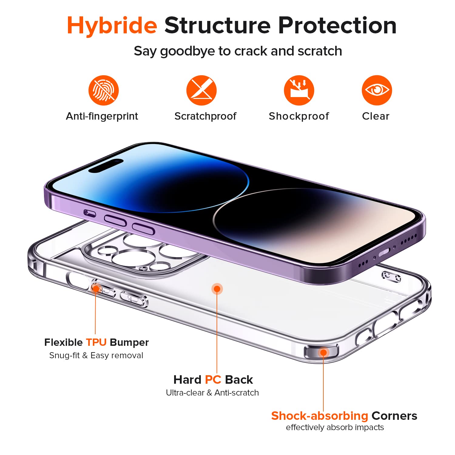 Ivoler Anti-Jaunissement HD Clair Coque Pour Xiaomi 15 Ultra