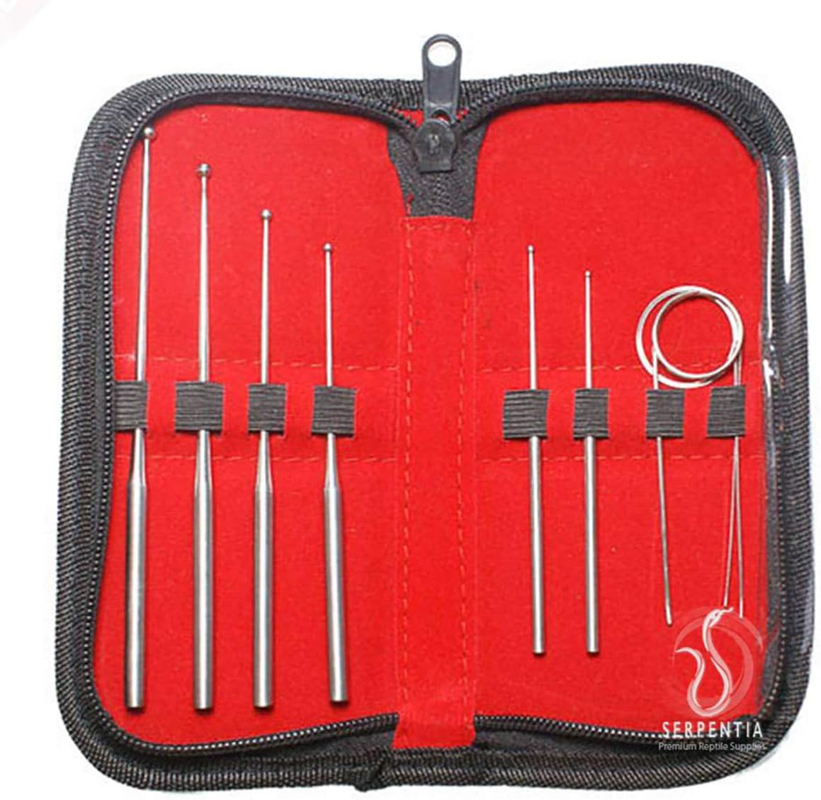 Serpentia Snake Probes - 9 Piece Professional Probe Set in Zip Up Case