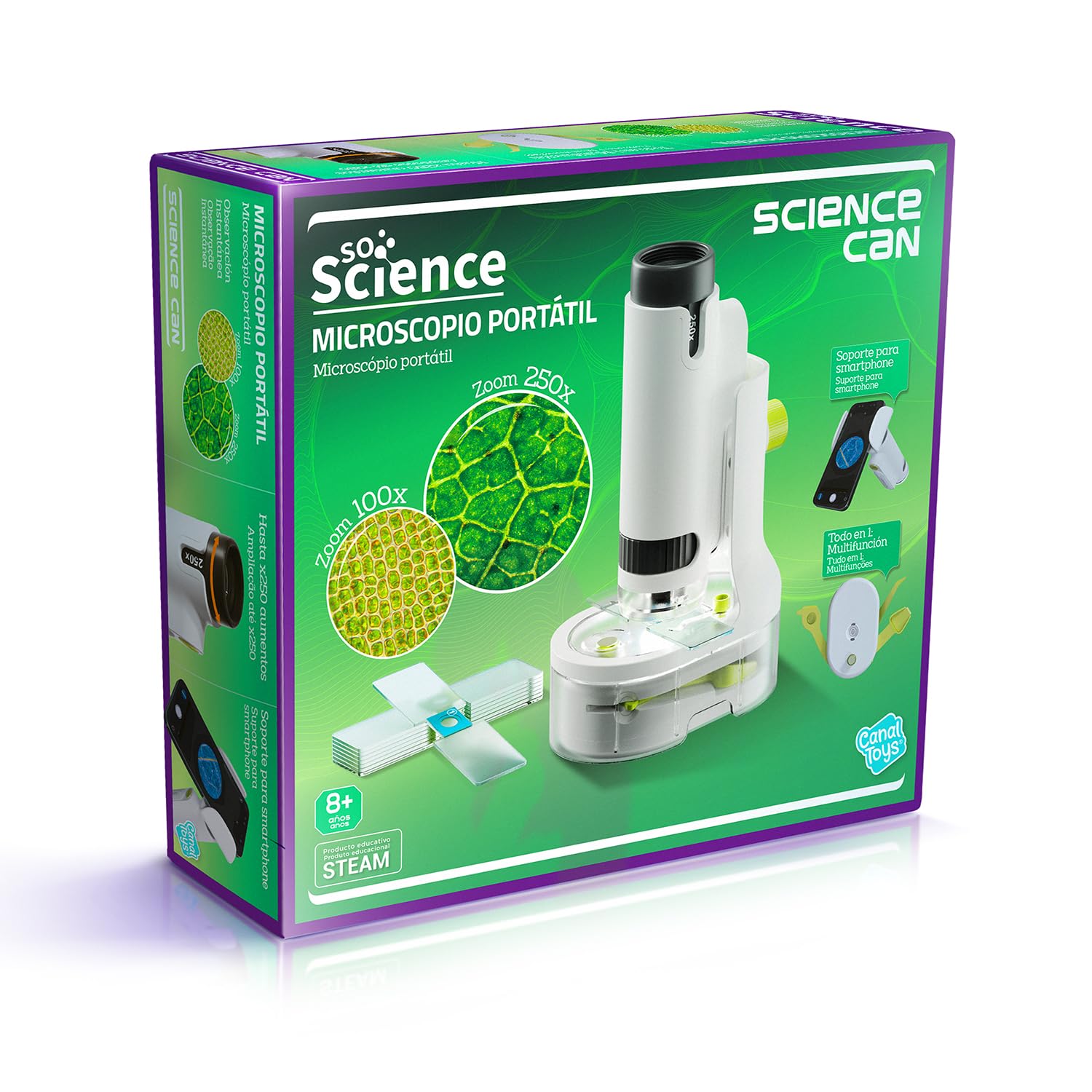 Canal Toys - So Science - Microscopio Portátil - COS 001