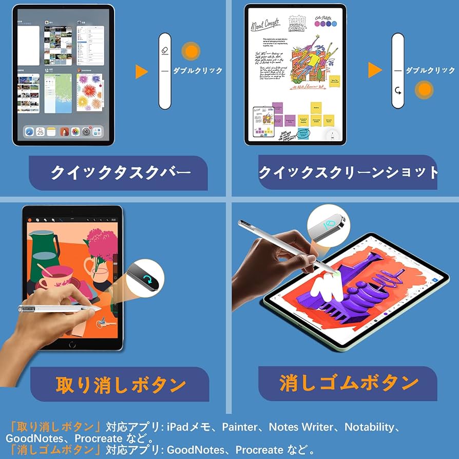 ❤タッチペン付属❣iPadをお洒落で使いやすいMacbook仕様に早替え♪❤ ❤タッチペン付属❣iPadをお洒落で使いやすいMacbook仕様に早