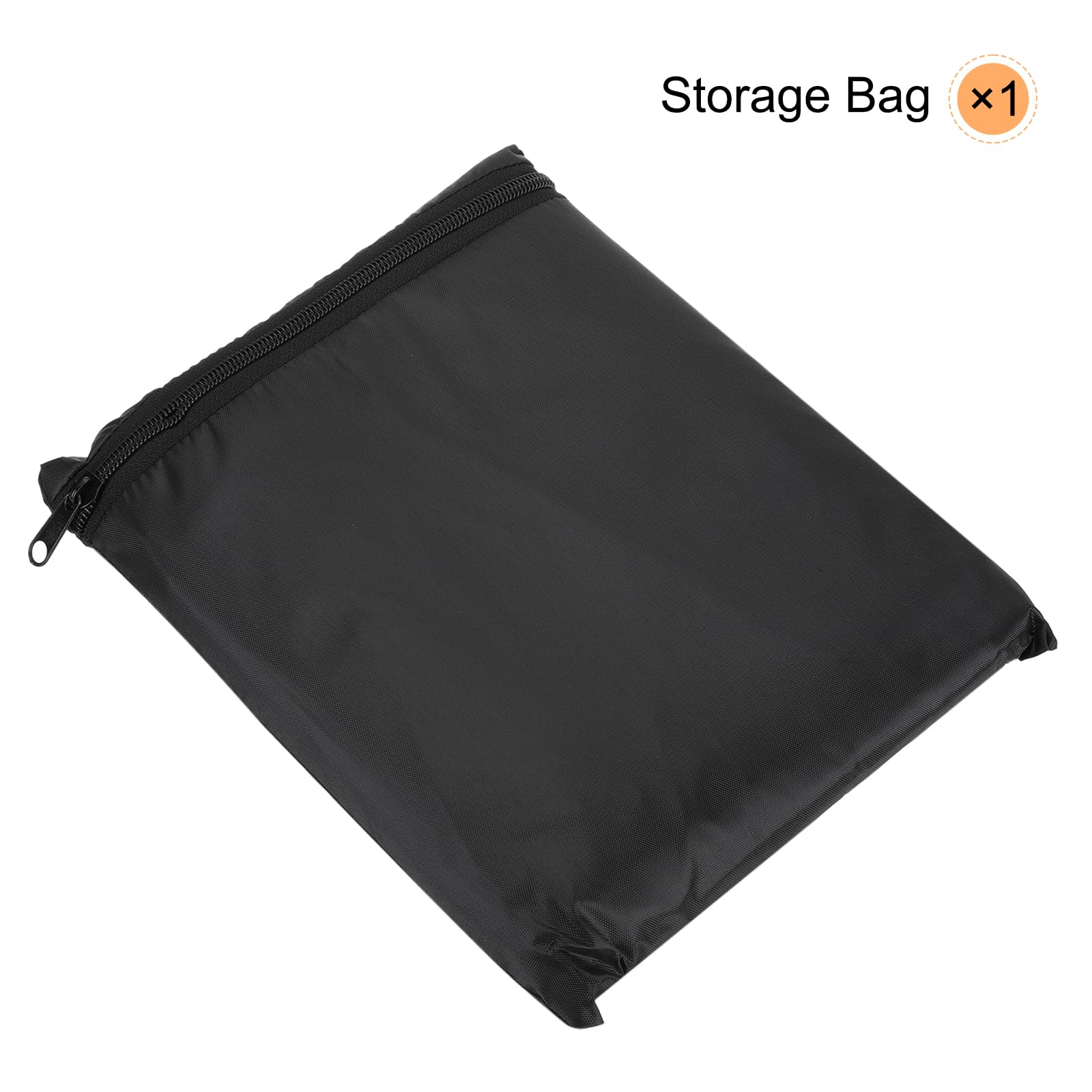 QUARKZMAN Aria Condizionatore Copertura 24"X24"X30" Aria Condizionatori Coperture per Esterno 210d Oxford Tessuto Esterno unità Quadrato Verticale Protettiva Copertura (Nero)