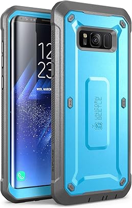 SUPCASE Coque Samsung S8  Coque Int grale Antichoc avec Protecteur d  cran Int gr  Clip Ceinture  S rie Unicorn Beetle Pro  pour Samsung Galaxy 2017  Bleu Noir  SUPCASE Coque Samsung S8  Coque Int grale Antichoc avec Protecteur d  cran Int gr  Clip Ceinture  S rie Unicorn Beetle Pro  pour Samsung Galaxy 2017  Bleu Noir