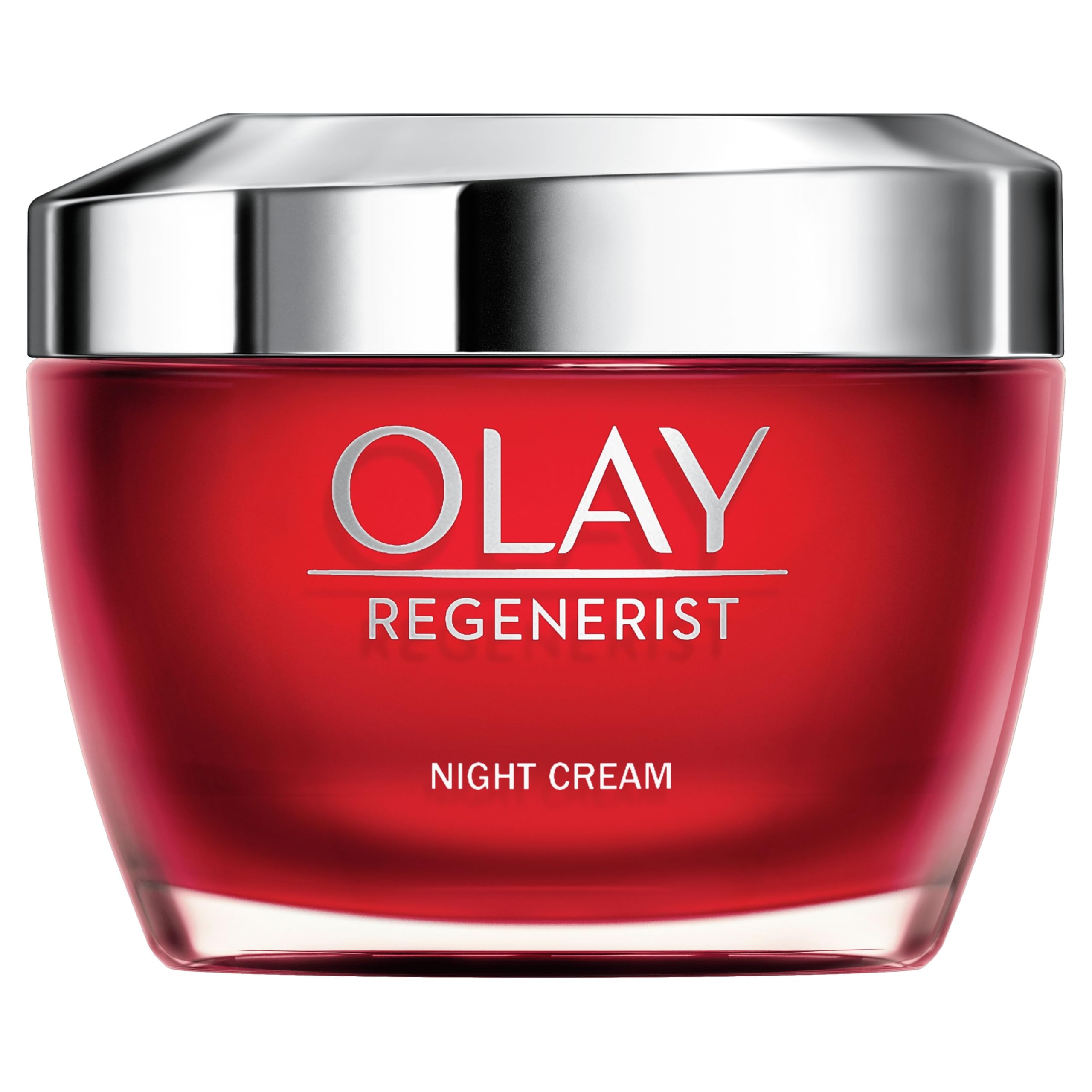 Olay Regenerist Crema Viso Notte. Crema Idratante Attiva Antirughe e Rassodante per la Cura della Pelle con Niacinamide e Peptidi Anti-Età. Rassoda, Rigenera e Idrata. Senza Profumo. 50 ml