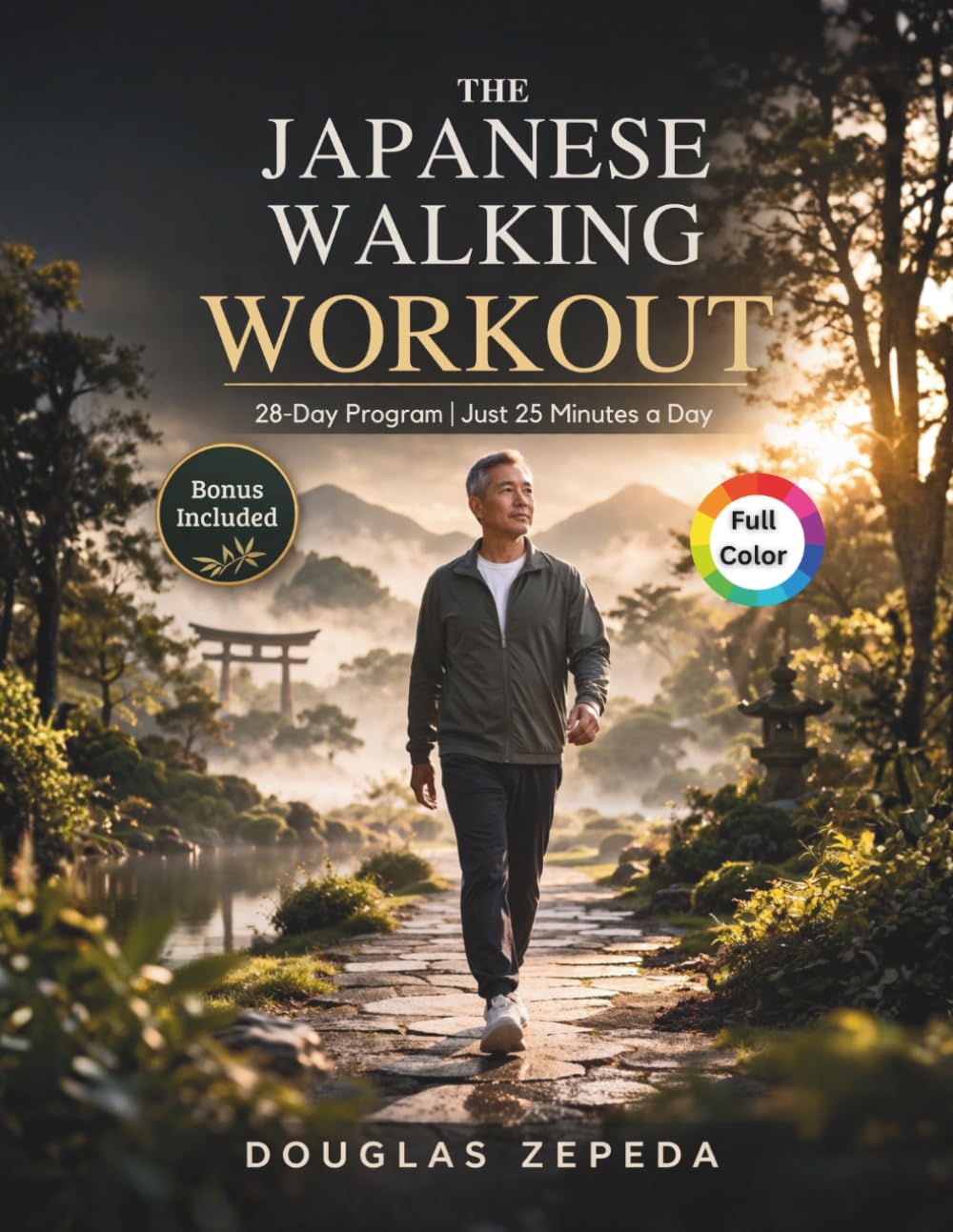 The Japanese Walking Workout (Full Coloured): A 28-Day Low-Impact Exercise Program for Weight Loss, Joint Pain Relief, and Lasting Energy | 25 Minutes Daily (Beginner-Friendly & Illustrated)