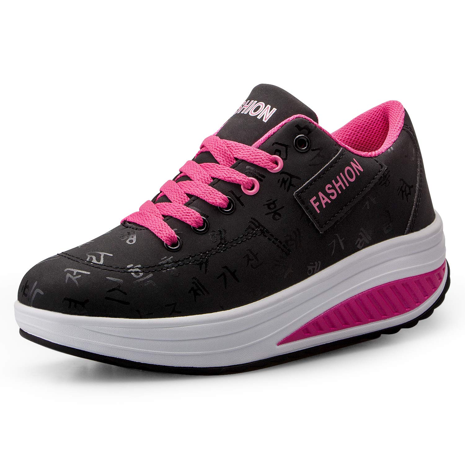 Scarpe Donna Piattaforma Passeggio Scarpe Ginnastica Fitness Sneaker Donna