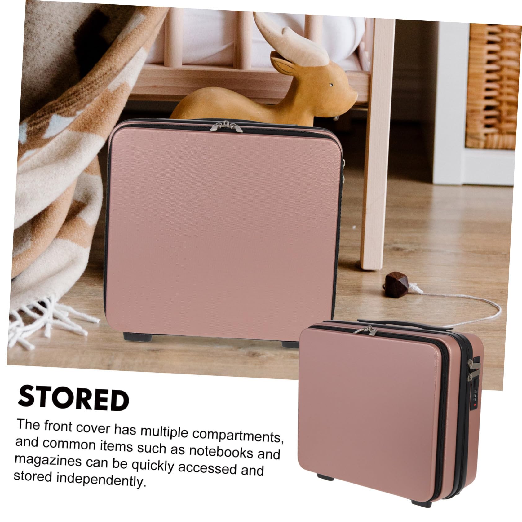 Healeved Valigia Forniture Per Il Trucco Astuccio Viaggio Borsa Da Toeletta Per Viaggi Valigie Rigide Sacca Per Organizzatore Piccolo Trasporto Gomma Da Cancellare