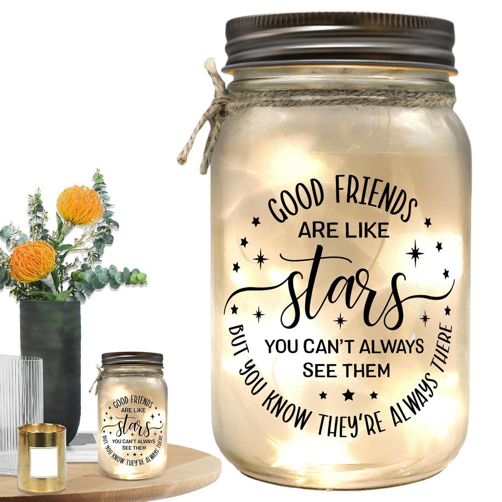 Jar Mood Light Creative Mood Light, Bedside Desktop Ornament, Home Decor