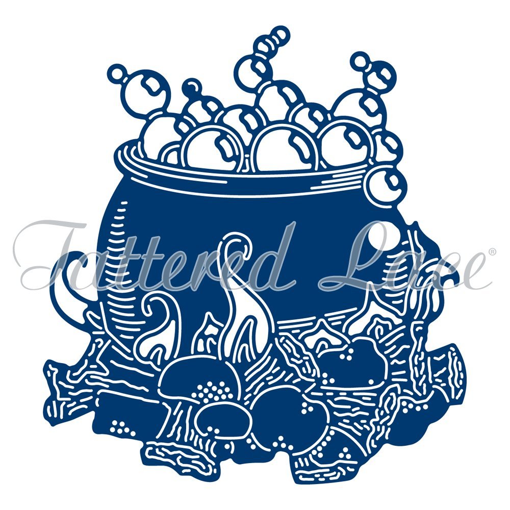 Tattered Lace Cauldron Die TLD0615 - from The Halloween 2017 Collection