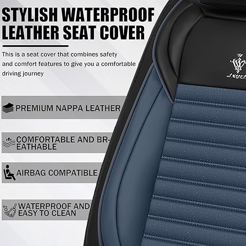 Miniatura 3 de Seat Covers Fit for Mini Convertible 2009-2025 Premium Leather Car Seat Covers, Waterproof Non-Slip and Airbag Compatible, Fashion Car Seat