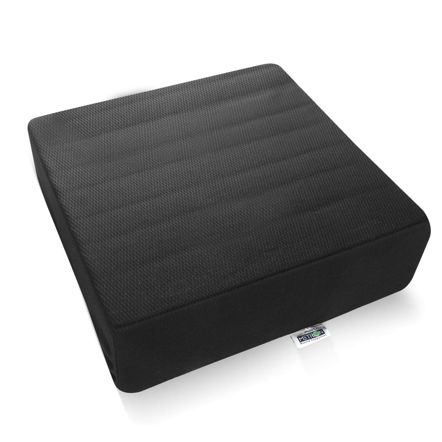Metron Extra Thick Height Booster Seat Cushion Suitable all type of chairs floor wheelchairs | Chair Pad Supportive Sponge | 16”x16”x5” inches| Washable Dark Color Cover | Pack of 1 Pc (B08RC7BLZH) Amazon Price History, Amazon Price Tracker