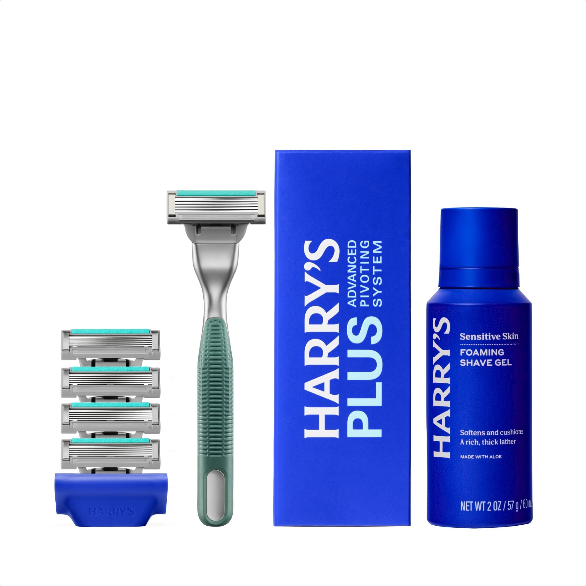 Amazon.com: Harry's Plus Starter` Shaving Kit for Men - Premium