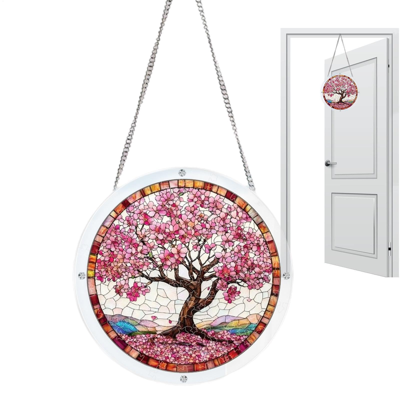 Attrape-Soleil Arbre Acrylique DIY pour Décorer le Balcon et la Cour